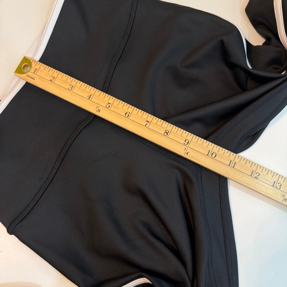 NWT Aritzia Glotone Showup Hi-Rise Leggings Black White Sculpting Athleisure 4 - Picture 11 of 12
